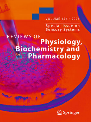cover image of Reviews of Physiology, Biochemistry and Pharmacology 154